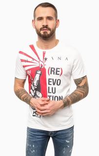 Хлопковая футболка с короткими рукавами Gas