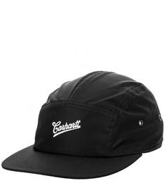 Черная бейсболка с логотипом бренда Carhartt WIP
