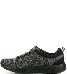 Серые текстильные кроссовки Skechers