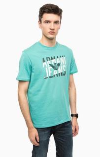 Футболка с логотипом бренда Armani Jeans