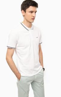 Футболка поло с контрастной отделкой Armani Jeans