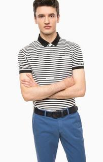 Футболка поло с вырезом на кнопках Armani Jeans