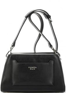 Черная сумка через плечо Tosca BLU