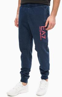 Брюки с манжетами в спортивном стиле EA7