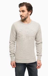 Свитшот серого цвета Superdry