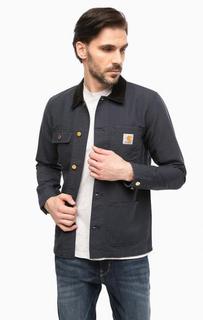 Легкая синяя куртка с застежкой на болты Carhartt WIP