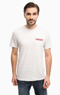 Серая футболка с круглым вырезом Carhartt WIP