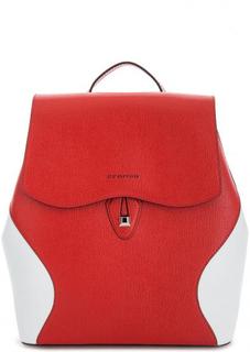 Красный рюкзак с контрастными вставками Cromia