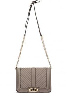 Стеганая кожаная сумка через плечо Rebecca Minkoff