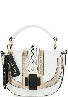 Кожаная сумка с короткой ручкой Replay