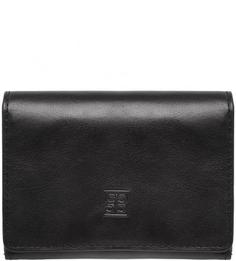 Кожаная визитница с откидным клапаном Sergio Belotti