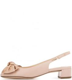 Бежевые кожаные босоножки Högl