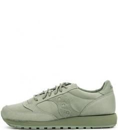 Текстильные кроссовки мятного цвета Saucony