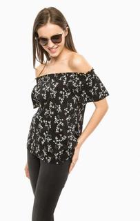 Блуза свободного кроя с цветочным принтом Tom Tailor