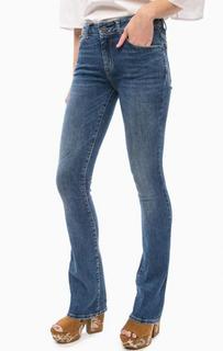 Расклешенные джинсы с заломами Fornarina