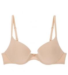 Бежевый бюстгальтер на косточках с эффектом push-up Wonderbra