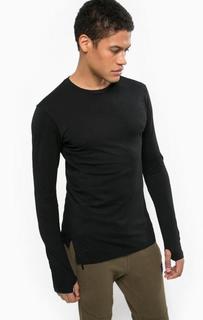 Футболка из хлопка с длинными рукавами Religion