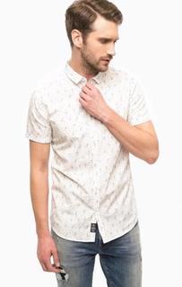 Хлопковая рубашка с короткими рукавами Mavi