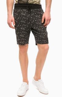 Серые шорты с декоративными молниями Religion