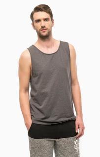 Серая хлопковая майка Mavi