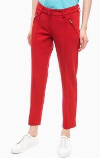 Красные брюки с отделкой молниями U.S. Polo Assn.