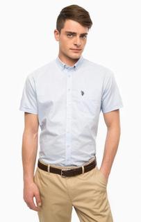 Рубашка из хлопка с короткими рукавами U.S. Polo Assn.