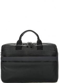 Текстильная сумка с короткими ручками Piquadro