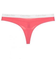 Трусы-стринги цвета фуксии Calvin Klein