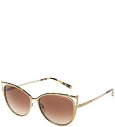 Очки с оправой из металла и пластика Michael Kors