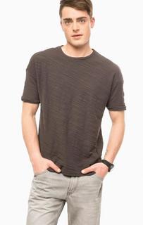 Серая футболка из хлопка Religion