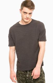 Серая хлопковая футболка Religion