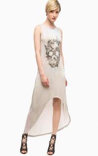 Платье из вискозы с отделкой бисером Religion