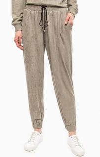 Серые брюки на резинке Religion