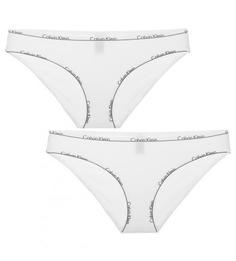 Комплект из двух хлопковых трусов-слипов Calvin Klein