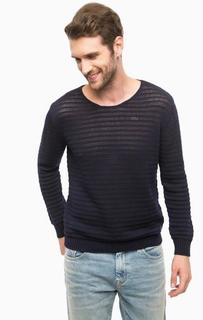 Хлопковый джемпер с круглым вырезом Gaudi