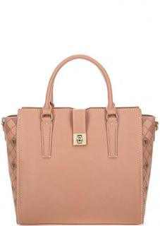 Сумка с короткими ручками и съемным плечевым ремнем Trussardi Jeans