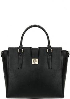 Сумка с короткими ручками и съемным плечевым ремнем Trussardi Jeans