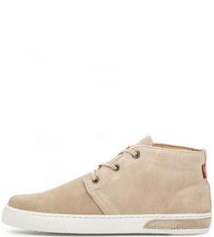 Бежевые ботинки из натуральной замши Levis®