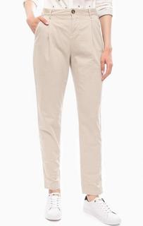 Зауженные брюки чиносы бежевого цвета Tommy Hilfiger