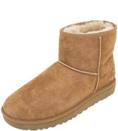 Замшевые полусапоги с меховой подкладкой UGG Australia