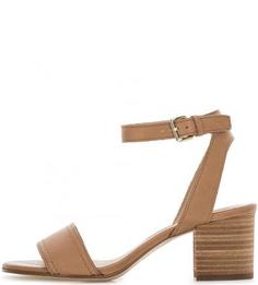 Кожаные босоножки на небольшом каблуке Aldo