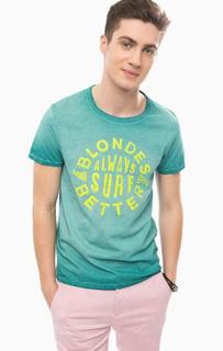 Хлопковая футболка с круглым вырезом Scotch&Soda
