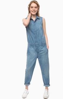 Джинсовый комбинезон с застежкой на пуговицы Mustang