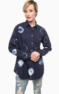 Хлопковая блуза с длинными рукавами Gas