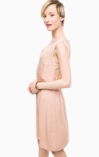 Платье средней длины с кружевной спинкой Ichi