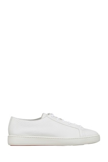 Кожаные кеды Santoni