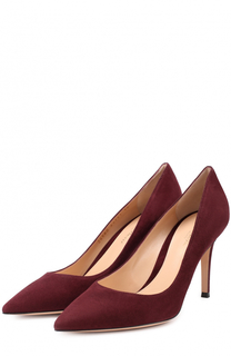 Замшевые туфли Gianvito 85 на шпильке Gianvito Rossi