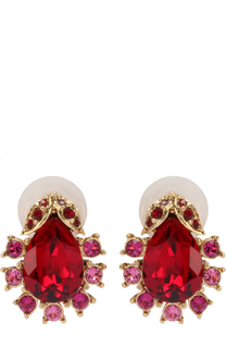 Серьги с кристаллами Swarovski Oscar de la Renta