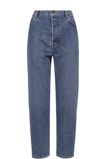 Укороченные джинсы с завышенной талией Vetements