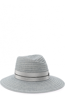 Соломенная шляпа с лентой Maison Michel